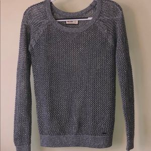 Gray & Silver Hollister Sweater !